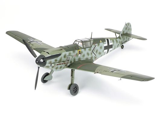 Збірна модель 1/48 літак Мессершмітт Bf109 E3 Tamiya 61050