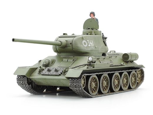 Збірна модель 1/48 Радянський танк T-34-85 Tamiya 32599