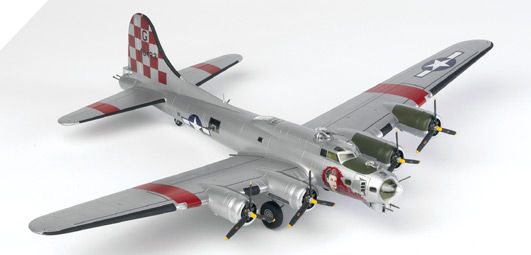 Сборная модель 1/72 бомбардировщик B-17G Flying Fortress "Special Nose Art Edition" Academy 12414