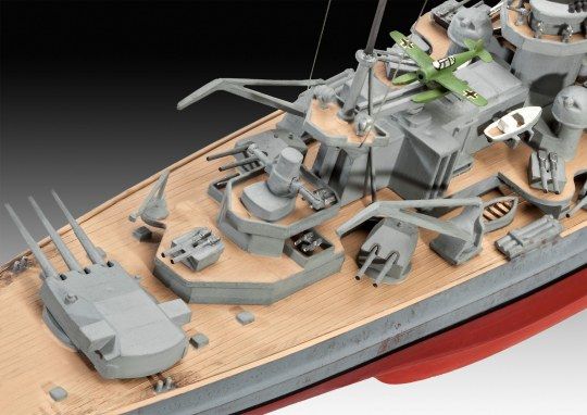 Сборная модель военного корабля Scharnhorst Revell 05037 1:570