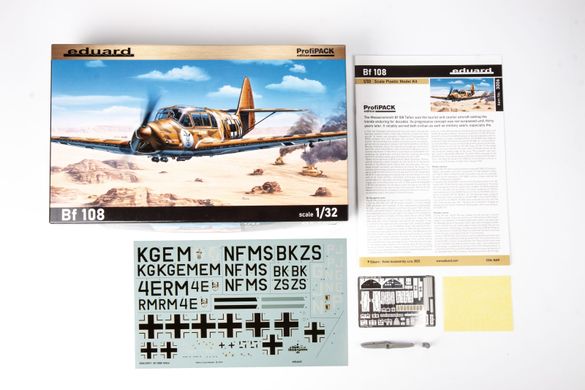Збірна модель 1/32 літак Bf 108 ProfiPack Edition Eduard 3006