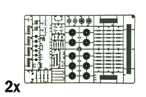 Збірна модель 1/35 танк Т-34/85 Корейська війна Italeri 6585