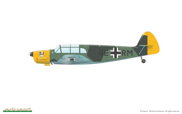 Збірна модель 1/32 літак Bf 108 ProfiPack Edition Eduard 3006