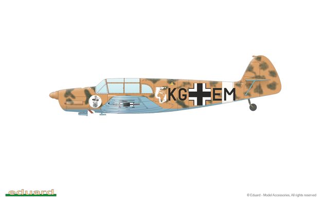 Сборная модель 1/32 самолет Bf 108 ProfiPack Edition Eduard 3006