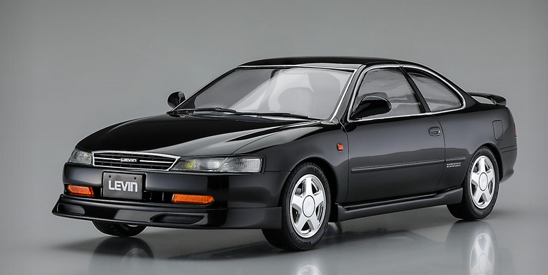 Збірна модель автомобіль 1/24 Toyota Corolla Levin AE101 GT Apex w/Lip Spoiler Hasegawa 20582