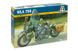 Збірна модель 1/9 мотоцикл WLA 750 Italeri 7401