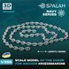 Scale model 1:350 chain for anchor Kriegsmarine (162mm.) SPALAH 00653