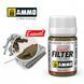 Enamel filter Brown for Desert Yellow FILTER (Brown for Desert Yellow) Ammo Mig 1504