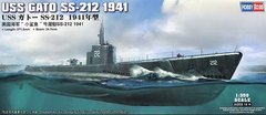 Сборная модель 1/350 подводная лодка USS Gato SS-212 1941 Hobby Boss 83523