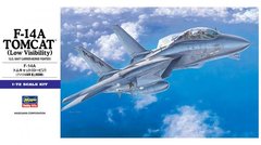 Збірна модель 1/72 реактивний літак F-14A Tomcat (Low Visibility) Hasegawa 00532