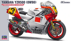 Сборная модель мотоцикла 1/12 Yamaha YZR 5001988 WGP500 Win Hasegawa 21503
