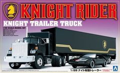 Збірна модель трейлера з фільму "Лицар доріг" Knight Rider Trailer Truck Aoshima 03066