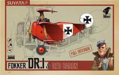 Збірна модель триплан Fokker Dr.I & Red Baron Suyata SK001