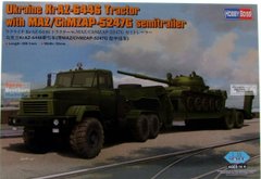 Збірна модель вантажівки Ukraine KrAA-6446 Tractor w/Maz Hobby Boss 85513