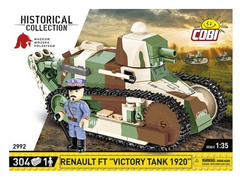 Навчальний конструктор 1/35 Renault FT Victory Tank 1920 COBI 2992
