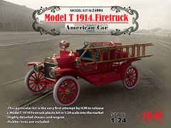 Сборная модель 1/24 Модель T 1914 г., Американский пожарный автомобиль ICM 24004