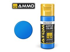 Acrylic paint ATOM Blue Ammo Mig 20110