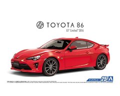 Збірна модель 1/24 автомобіля ZN6 Toyota 86 '16 Aoshima 05180