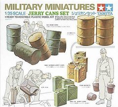 Сборная модель 1/35 военные миниатюры Jerry Can Set MM26 Tamiya 35026