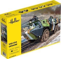 Assembled model 1/35 armored car of Ukraine VAB 4x4 Ukraine Heller 81130