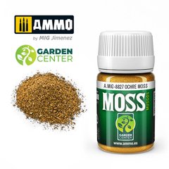 Макетный мох охра Ochre Moss Ammo Mig 8827