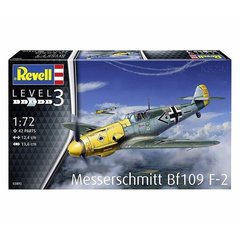 Збірна модель 1/72 Винищувач Messerschmitt Bf 109 F-2 (Мессершмітт) Revell 03893
