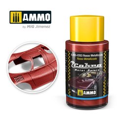 Краска Cobra Motor Rosso Metallizzato Ammo Mig 0353
