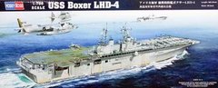 Сборная модель 1/700 военный корабль авианосец USS Boxer LHD-4 Hobby Boss 83405