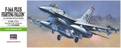 Сборная модель 1/72 самолет F-16A Plus Fighting Falcon U.S. Air Force Tactical Fighter Hasegawa 00231