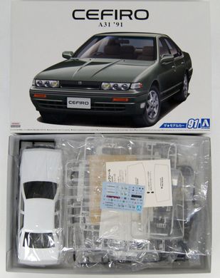 Збірна модель 1/24 автомобіля Nissan A31 Cefiro '91 Aoshima 05644