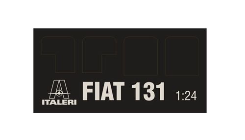 Збірна модель 1/24 ралійний автомобіль FIAT 131 Abarth Rally OLIO FIAT Italeri 3667