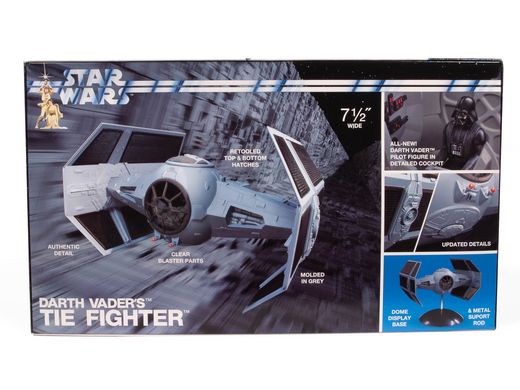 Prefab model 1/32 boat Star Wars - A New Hope Darth Vader Tie Fighter MPC 00952