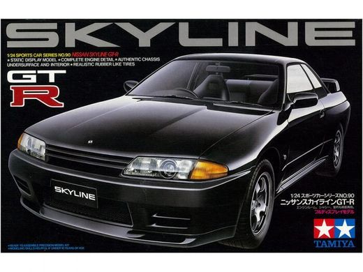 Збірна модель 1/24 автомобіль Nissan Skyline GT-R 1989 Tamiya 24090