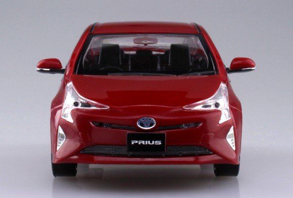 Збірна модель 1/32 автомобіля The Snap Kit Toyota Prius (Emotional Red) Aoshima 05417