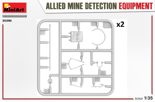 Набор 1/35 союзное оборудование для обнаружения мин MiniArt 35390