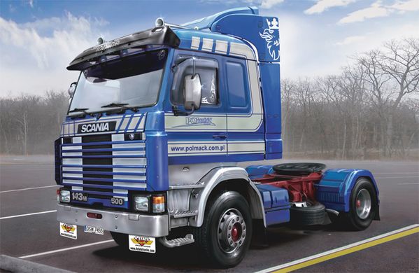 Сборная модель 1/24 грузовик Scania 143M Topline 4x2 Italeri 3910