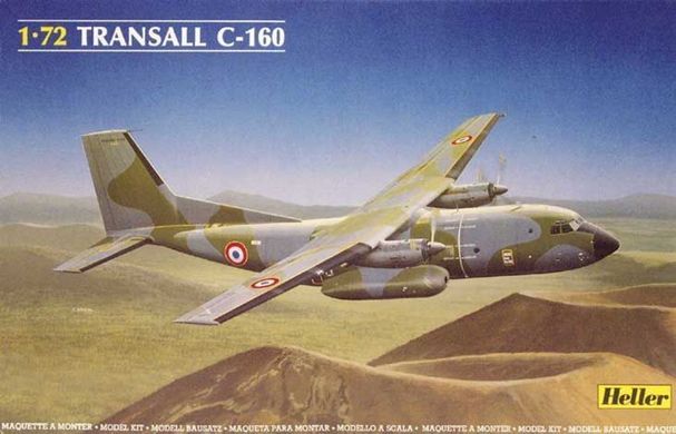 Сборная модель Самолета Transall C-160 Heller 80353 1:72