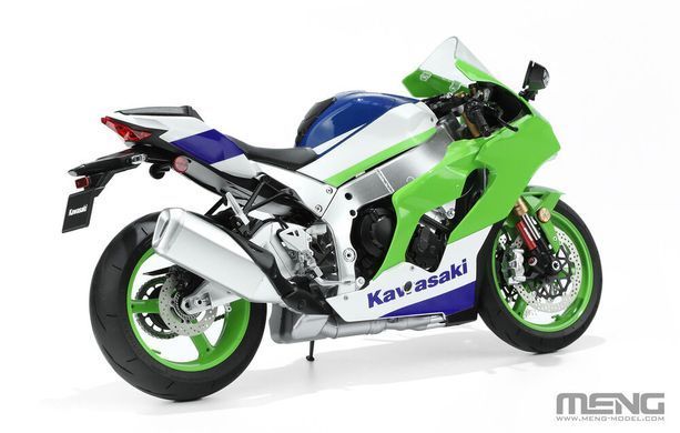 Збірна модель 1:9 мотоцикл Kawasaki Ninja ZX-10R Meng Model MT-007s
