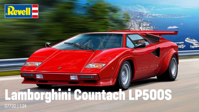 Сборная модель 1/24 автомобиль Lamborghini Countach LP500S Revell 07730