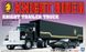 Сборная модель трейлера из фильма "Рыцарь дорог" Knight Rider Trailer Truck Aoshima 03066