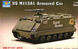 Сборная модель 1/72 командно-штабная машина US M113A1 Armored Car Trumpeter 07238