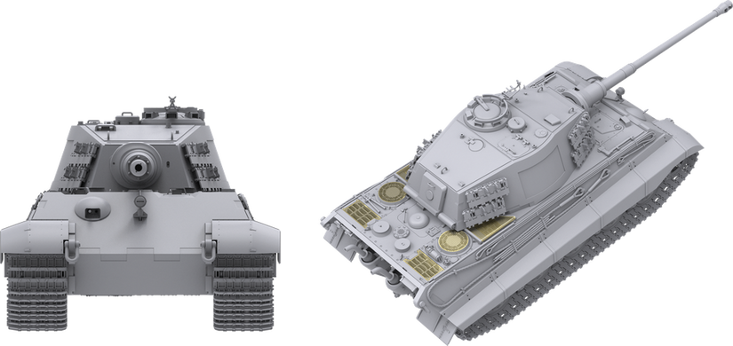 Сборная модель 1/35 танк PzKpfwg. VI Ausf.B Tiger II Sd.Kfz.182 - s.Pz.Abt.505 Das Werk DW35013