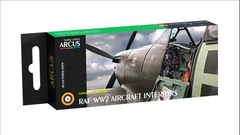 Набір акрилових фарб RAF WW2 Aircraft Interiors Arcus A3006