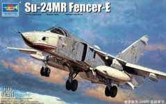 Сборная модель 1/72 самолет СУ-24 МР Su-24MR Fencer-E Trumpeter 01672