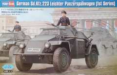 Сборная модель 1/35 немецкого бронеавтомобиля Sd.Kfz.223 Leichter Panzerspähwagen Hobby Boss 83817