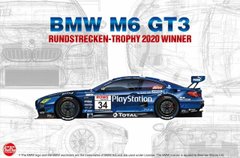 Сборная модель 1/24 автомобиль BMW M6 GT3 Rundstrecken-Trophy 2020 Winner NuNu PN24027