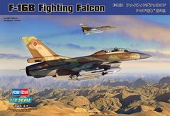 Збірна модель 1/72 літак F-16B Fighting Falcon HobbyBoss 80273