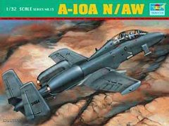 Assembled model 1/32 attack aircraft A-10A N/AW Trumpeter 02215