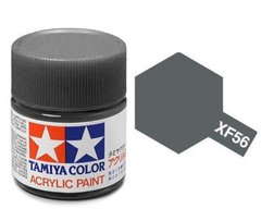 Акрилова фарба XF56 сірий металлік (Metallic Gray) 10мл Tamiya 81756