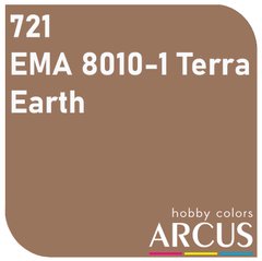 Емалева фарба Terra 257 (Earth) (земля) ARCUS 721